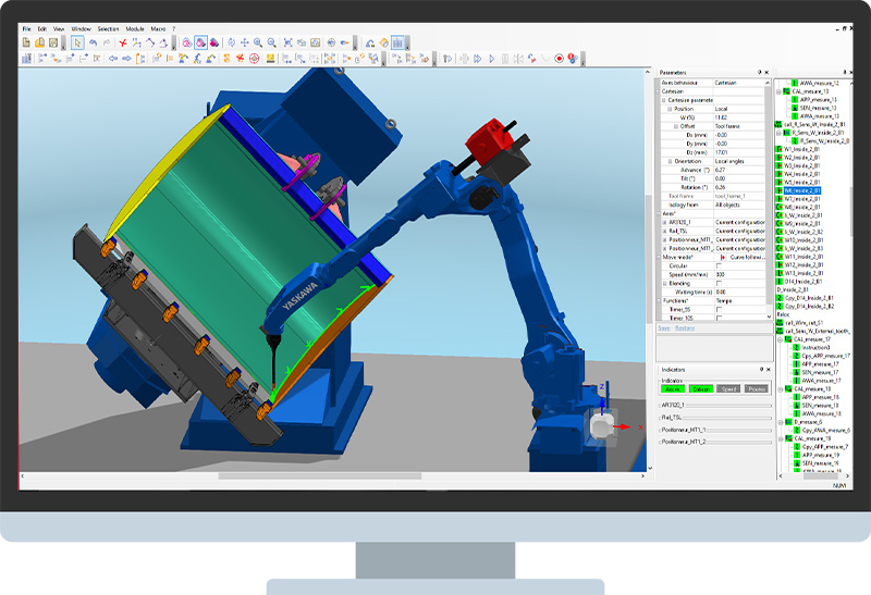 Almacam Weld - Software de PFL para robots de soldadura